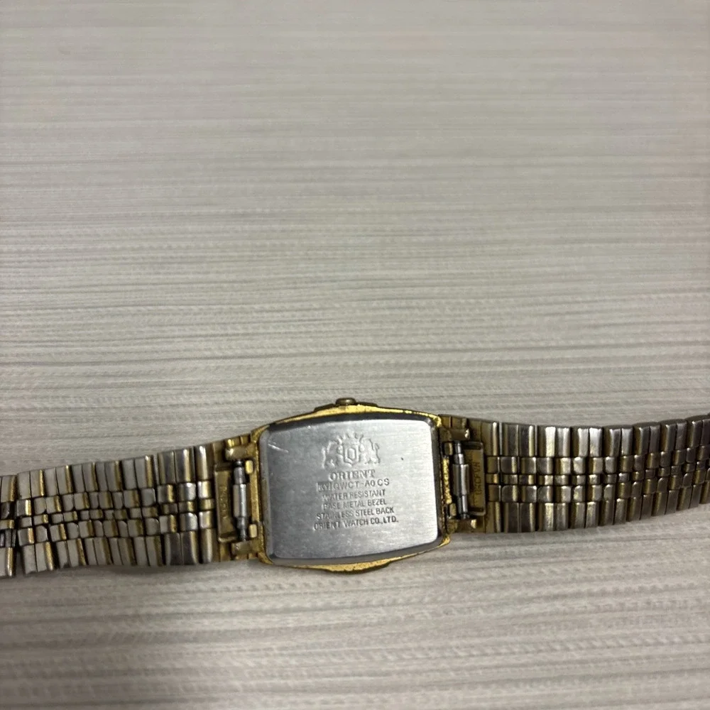 Vintage ORIENT Watch 21mm Good Condition‎ [QWCT-AO-A-CS] Unisex